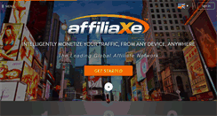 Desktop Screenshot of affiliaxe.com